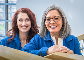 Quantitative and Systems Biology Professors Kara McCloskey and Jennifer Manilay
